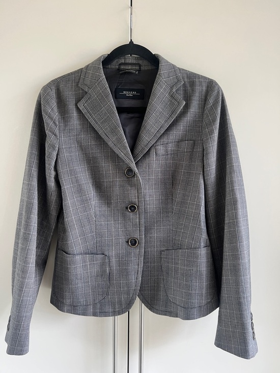 MaxMara Jackets & Blazers - MaxMara Weekend Plaid Blazer